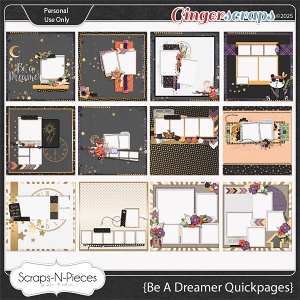 Be A Dreamer Quickpages by Scraps N Pieces