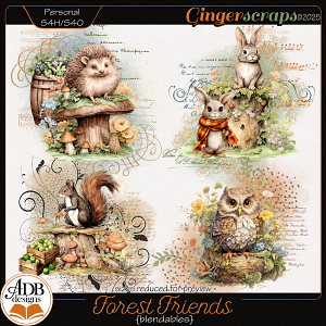 Forest Friends Blendables by ADB Designs