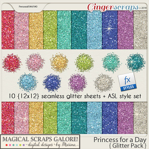 Princess for a Day (glitter pack)
