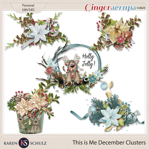 This is Me December Clusters by Karen Schulz  