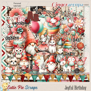 Joyful Birthday Page Kit