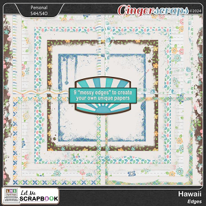 Hawaii Edges by Let Me Scrapbook