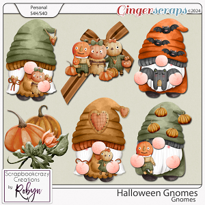 Halloween Gnomes Gnomes by Scrapbookcrazy Creations