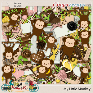 My Little Monkey by The Scrappy Kat