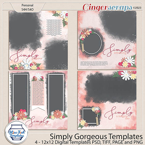 Simply Gorgeous Templates by Miss Fish