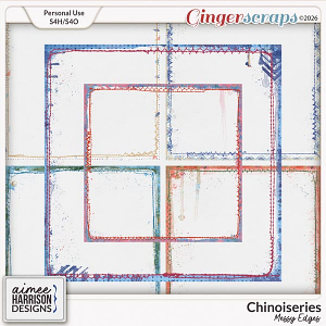 Chinoiseries Messy Edges by Aimee Harrison