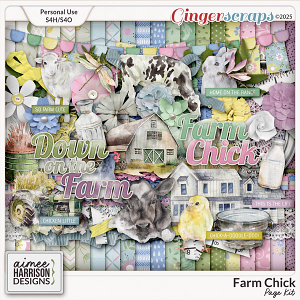 Farm Chick Page Kit by Aimee Harrison