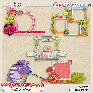 Sweets Cluster Pack from Designs by Lisa Minor