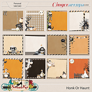 Honk Or Haunt Stacked Papers by The Scrappy Kat