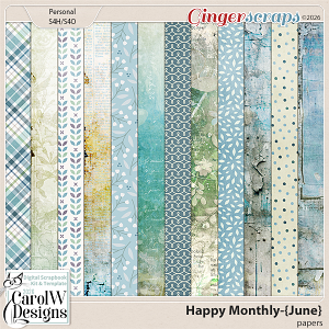 Happy Monthly-{June}-Papers