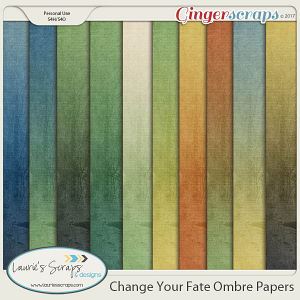 Change Your Fate Ombre Papers