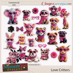 Love Critters by BoomersGirl Designs