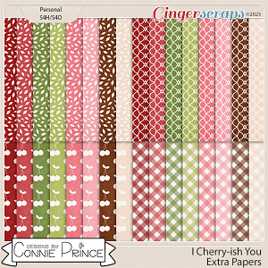I Cherry-ish You - Extra Papers by Connie Prince I Cherry-ish You - Extra Papers by Connie Prince