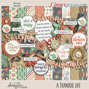 A Tranquil Life Kit by Sherry Lee Designs A Tranquil Life Kit by Sherry Lee Designs