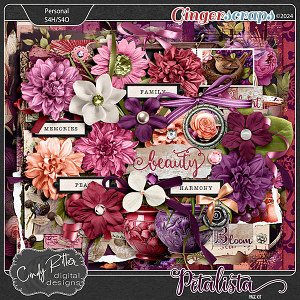 Petalista [Page Kit] by Cindy Ritter