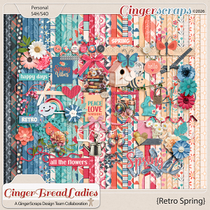 GingerBread Ladies Monthly Mix: Retro Spring