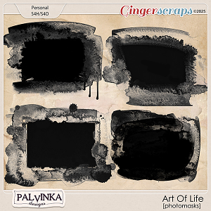 Art Of Life Photomasks by Palvinka Designs Art Of Life Photomasks by Palvinka Designs