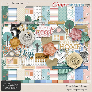 Our New Home | Digital Scrapbooking Kit
