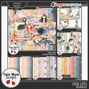Sea Life - BUNDLE by Twin Mom Scraps