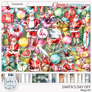 Santa's Day Off Mega Kit by Ilonka's Designs