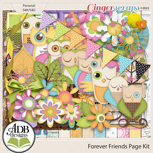 Forever Friends Page Kit