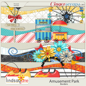 Amusement Park Borders by Lindsay Jane