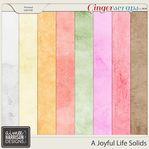 A Joyful Life Solid Papers Mini by Aimee Harrison
