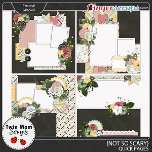 Not So Scary - QUICK PAGES by Twin Mom Scraps