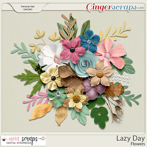 Lazy Day - Flowers - by Neia Scraps 