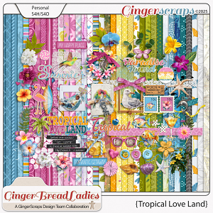 GingerBread Ladies Monthly Mix: Tropical Love Land