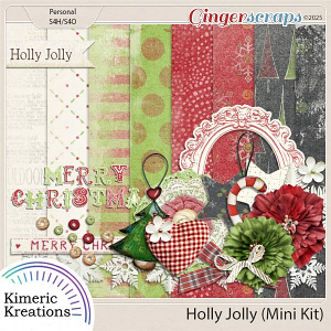 Holly Jolly Mini Kit by Kimeric Kreations