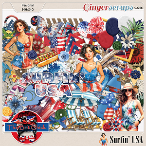 Surfin' USA Elements By The Brit Chick