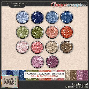 Unplugged Glitters by Aimee Harrison