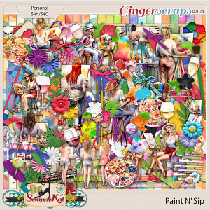 Paint N' Sip by The Scrappy Kat