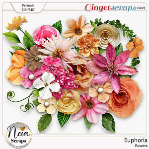 Euphoria - Flowers - by Neia Scraps
