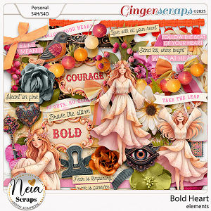 Bold Heart - Elements - by Neia Scraps Bold Heart - Elements - by Neia Scraps