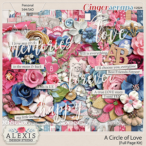 A Circle of Love - Full Page Kit