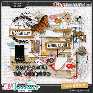 Laughter Misc & Journal Bits by JB Studio