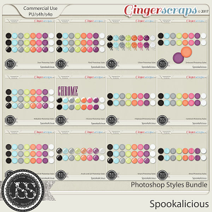 Spookalicious CU Photoshop Styles Bundle