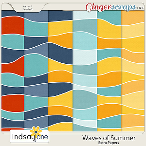 Waves of Summer Extra Papers by Lindsay Jane