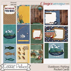 Outdoors: Fishing - Pocket Cards by Connie Prince