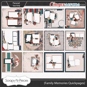 Family Memories Quickpages - Scraps N Pieces
