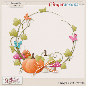 Oh My Gourd! Wreath