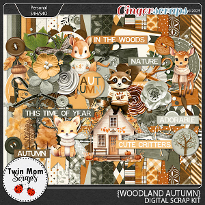 Woodland Autumn - KIT by Twin Mom Scraps