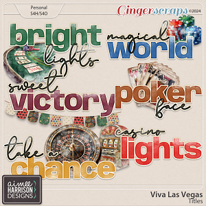 Viva Las Vegas Titles by Aimee Harrison