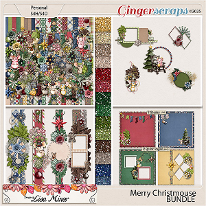Merry Christmouse BUNDLE from Designs by Lisa Minor