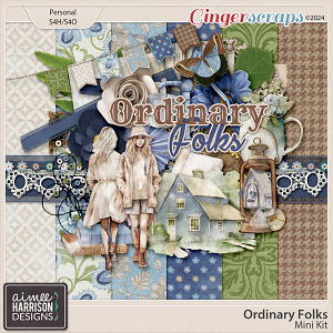 Ordinary Folks Mini Kit by Aimee Harrison Ordinary Folks Mini Kit by Aimee Harrison