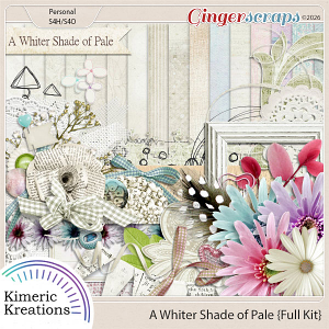 A Whiter Shade of Pale Full Kit by Kimeric Kreations