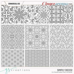 Simply Deco2 (CU) by GS Creations
