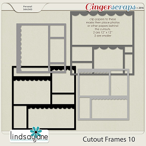 Cutout Frames 10 by Lindsay Jane